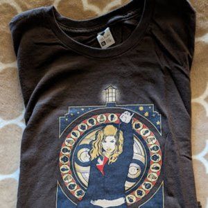 Doctor Who Rose/Bad Wolf tee